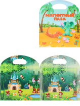 Игра магнитная "Обезьяны забияки" 25*21см 16 эл., 3+