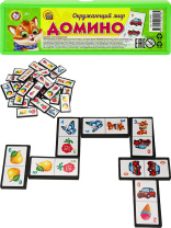 Домино детское пластмассовое "Окружающий мир"