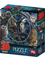 Пазл 3D 500 дет.  61*46см "Совы"