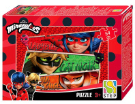 Пазлы 54 элемента 180*130мм. "Леди Баг и Супер-Кот" (ZAGTOON METHOD) Пазлы 54 элемента 180*130мм. "Леди Баг и Супер-Кот" (ZAGTOON METHOD)