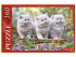 Пазлы  160 элементов  237*330мм. "Котята в корзинке"