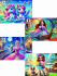 Пазлы 12 элементов "Яркие приключения"