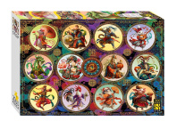 Пазлы 2000 элементов 960*680мм.  "Китайский гороскоп"