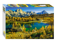 Пазлы 3000 элементов  850*1160мм.  "Озеро Федера. Италия"