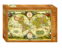 Пазлы 4000 элементов  1360*960мм.  "Историческая карта. 1657"