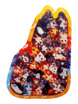 Пазлы в рамке деревянные 32 элемента 26*19см "Котики"