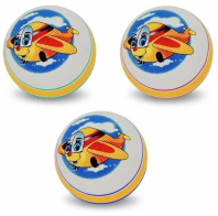 Мяч детский резиновый 12см "Самолетик"