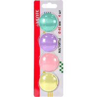 Магнит для доски  4шт 40мм  Pastel