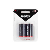 Батарейка R-14 Smartbuy, солевая, блистер, цена за 1 шт