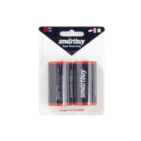 Батарейка R-20 Smartbuy, солевая, блистер, цена за 1 шт