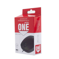 Мышь проводная Smartbuy ONE 214-K черная