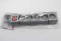 Сетевой фильтр Buro 500SL-1.5-G 1.5м (5 розеток) серый (пакет ПЭ)