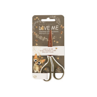 Ножницы детские BV 13см "Love me. Милый котик" эргономичные ручки