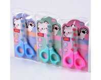 Ножницы детские Mazari 12,6см "Лапки" в пластик.чехле