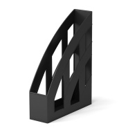 Накопитель д\бумаг верт. BASIC 75мм, чёрный