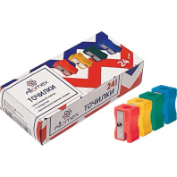 Точилка пласт. 1 отв. ассорти Точилка пласт. 1 отв. ассорти