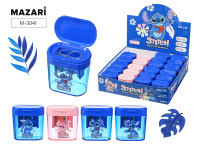 Точилка пласт. 2 отв. "Зубастик" с контейнером, 3 диз. Точилка пласт. 2 отв. "Зубастик" с контейнером, 3 диз.