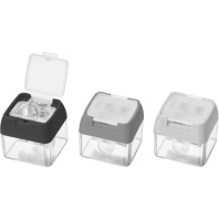 Точилка пласт. 3 отв. с контейнером,(2- для карандашей 8 и 11 мм, 1- для цанг.грифеля Точилка пласт. 3 отв. с контейнером,(2- для карандашей 8 и 11 мм, 1- для цанг.грифеля