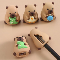 Точилка пласт. Capybara" 30x37x28 мм с покрытием Velvet Touch Точилка пласт. Capybara" 30x37x28 мм с покрытием Velvet Touch