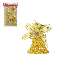 Набор подвесных украшений   6шт, 4,5см "Колокольчики" пластик