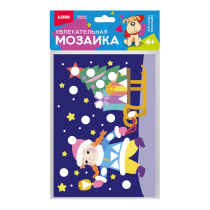 Аппликация из EVА 15*20см  "Новогоднее настроение" 4+