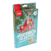 Роспись по дереву Ёлочная игрушка "Зиминие узоры" 5+