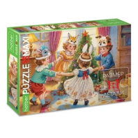 Пазл МАКСИ 15 элементов  330*220мм "Хоровод"