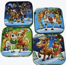 Монпансье "Новый год" 60г./уп.24шт./ ассорти