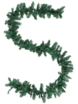 Декор новогодний "Гирлянда из веток ёлки" 250см, 220 веток