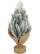 Декор новогодний "Зимняя сосна" 30см