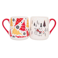 Кружка керамическая 650мл "Новогодняя" 2 дизайна