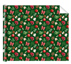 Бумага упаковочная 70*100см "Новогодняя"