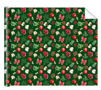 Бумага упаковочная 70*100см "Новогодняя"