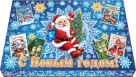 Набор мини-открыток "С Новым годом!" 140шт