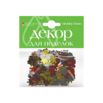 Пайетки фигурные "Новый год. Колокольчики. Набор 28" (3 вида)