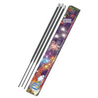 Бенгальские огни 3шт/уп 300мм "Веселый праздник" прямоугольные, 150сек.