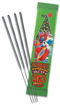 Бенгальские огни 6шт/уп  210мм "Экстра" толстая 35сек