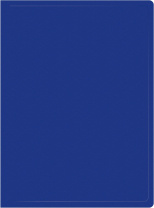 Папка файл А4  20лист 0,50мм синяя