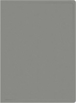 Папка файл А4  30лист 0,50мм серая