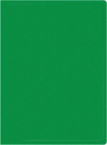 Папка файл А4  40лист 0,50мм зеленая