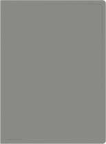 Папка файл А4  40лист 0,50мм серая