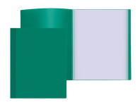 Папка файл А4  40лист 0.60мм, зелёная