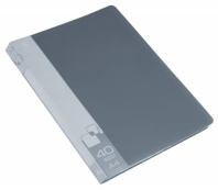 Папка файл А4  40лист 0.70мм серая