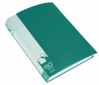 Папка файл А4  80лист 0.80мм зелёная