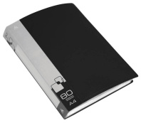 Папка файл А4  80лист 0.80мм чёрная