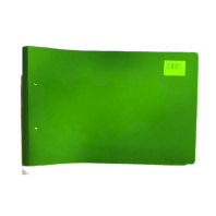 Папка скоросшив. пласт. 0,35мм А3 зеленая, ширина корешка 25мм, горизонтальная