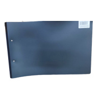 Папка скоросшив. пласт. 0,35мм А3 черная, ширина корешка 25мм, горизонтальная