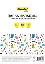 Файл с перфорацией А4+  Eco, 0,025мм / 100 шт/уп., глянец
