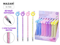 Карандаш вечный Mazari  "Лапки" (цена за шт.)