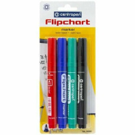 Набор маркеров FLIPCHART 2,5мм 4цв. Набор маркеров FLIPCHART 2,5мм 4цв.